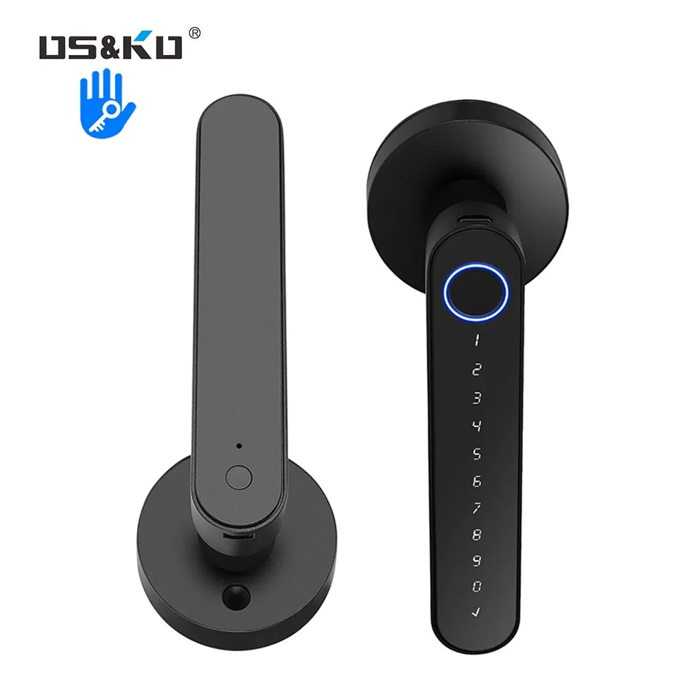 Smart Door Lock 5-in-1 Keyless Entry Fingerprint Lock