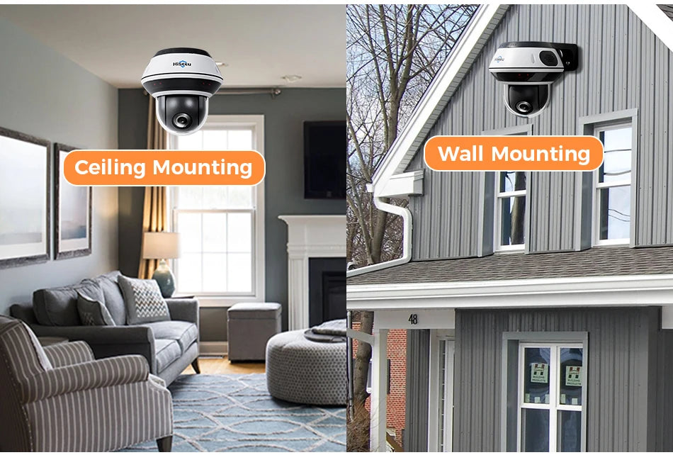 6MP Vandal-Proof PoE IP Dome Security Camera with Zoom