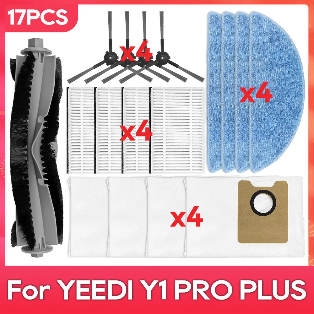 Ersatz-Zubehörsets für den YEEDI Y1 Pro Plus Staubsauger