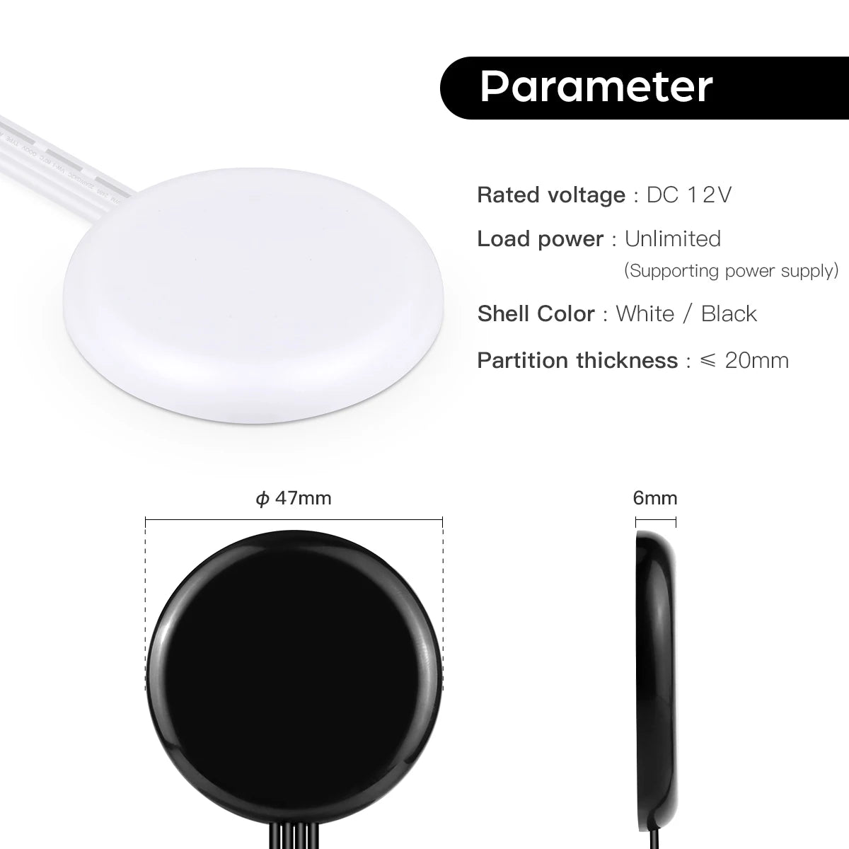 12-24 V Touch and Hand-Scan LED Dimmer