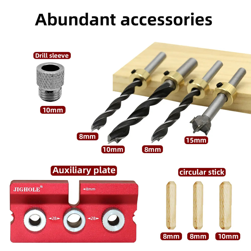 Three-in-One Adjustable Dowelling Jig