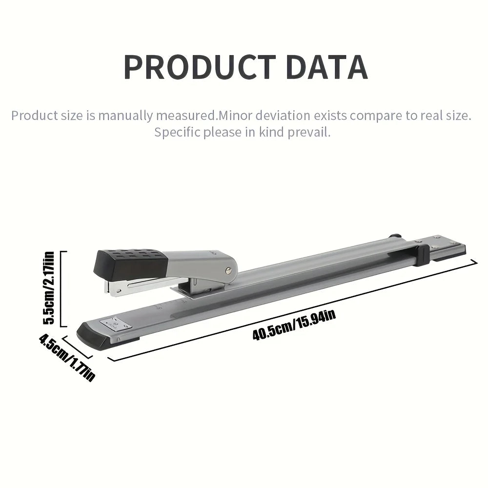 Long-Arm Manual Stapler for 24/6 Staples