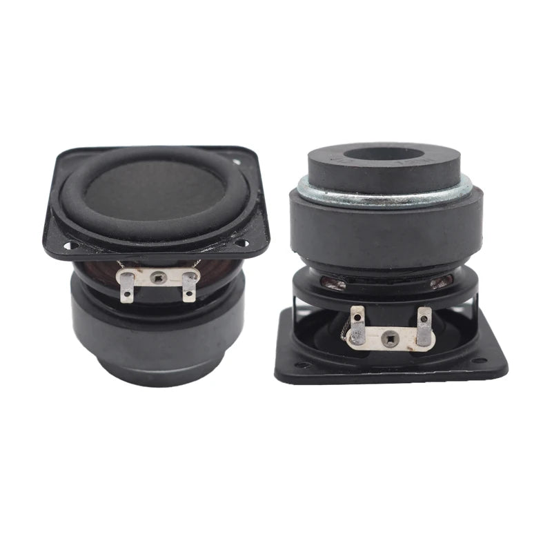 2 haut-parleurs de 2 pouces, 4 Ohm, 12W, large bande, double aimant, pour home cinéma, longue excursion, DIY, Bluetooth, voiture