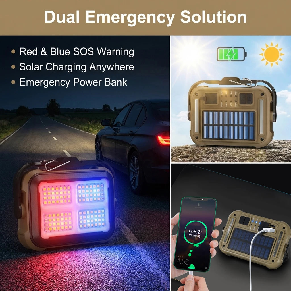 Draagbare LED Kampeerlamp Opties