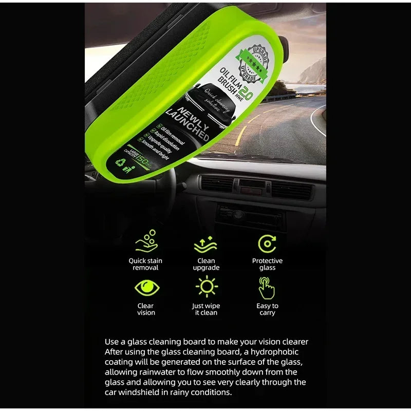 Car Glass Oil Film Remover