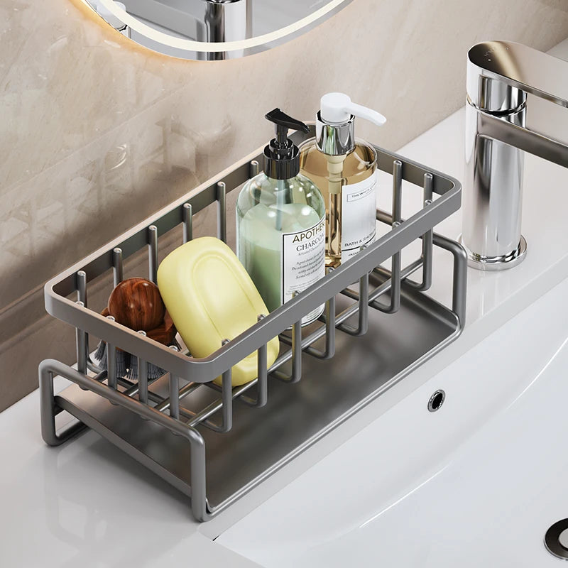 Sink Sponge & Dishcloth Storage Rack