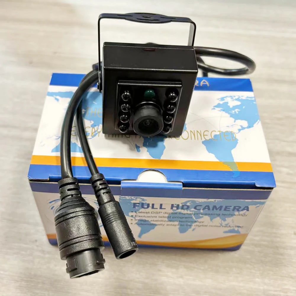 4K Ultra HD 8MP IP Camera Indoor H.265 Onvif Mini Small CCTV Night Vision IR 940nm POE Security Camera Inside Birdcage Machine