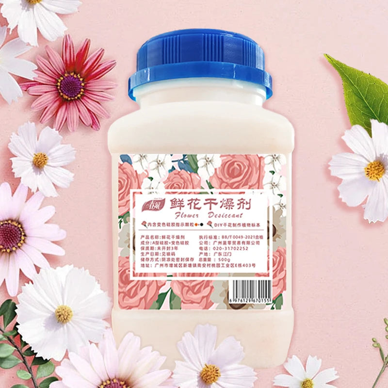 Desicant pentru uscare flori din gel de silice — 500 g