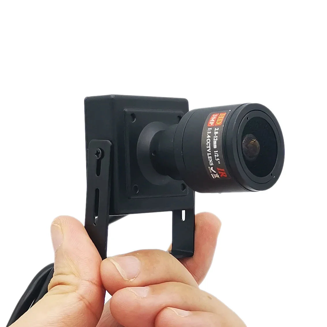 8MP 4K Indoor IP Camera with PoE and Manual Zoom