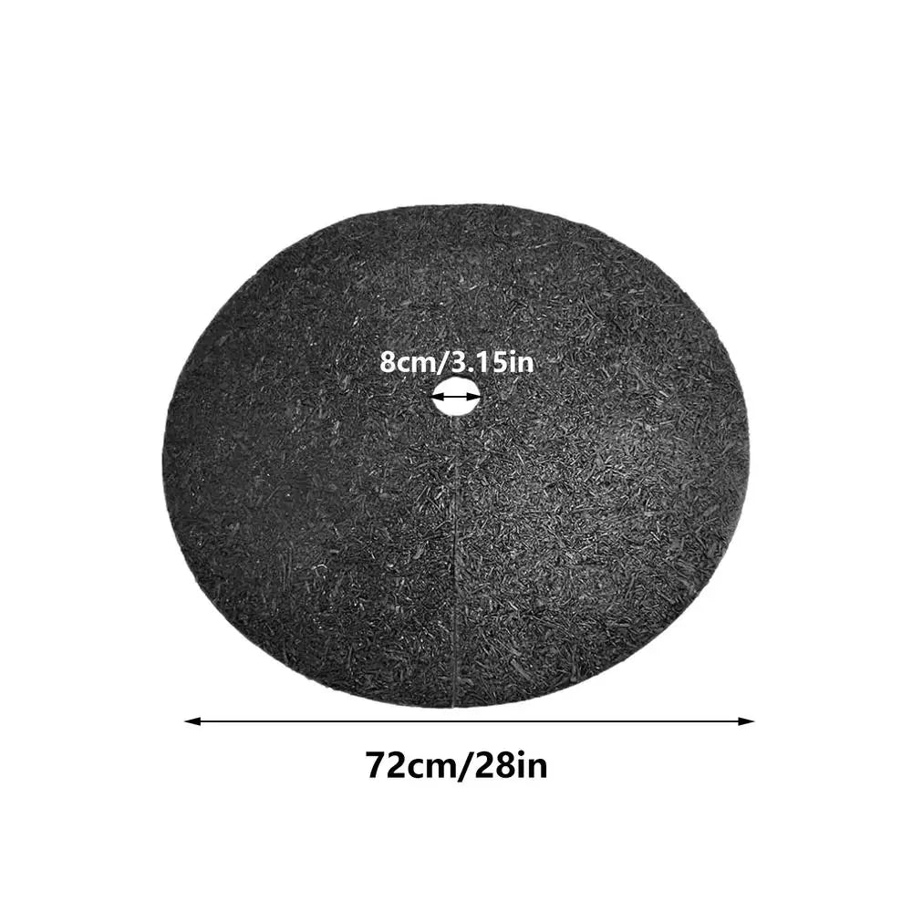 Non-woven boomstrokenmulchring — maatopties