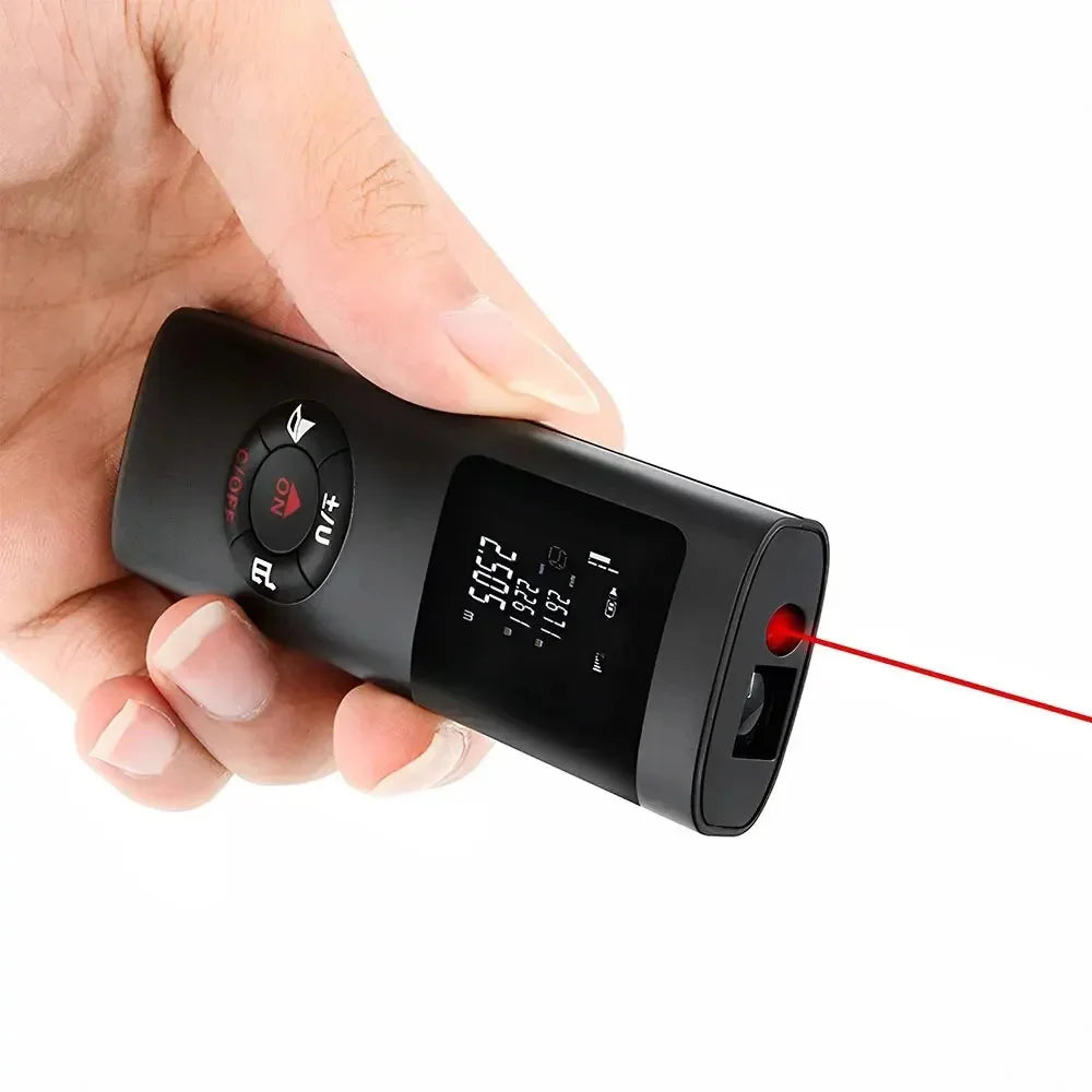Nabíjateľný laserový merač vzdialenosti - 40 m alebo 60 m