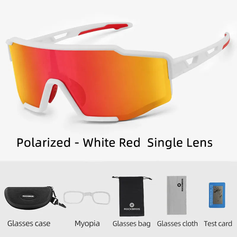 Photochromic & Polarized Cycling Glasses for Road and MTB Riding