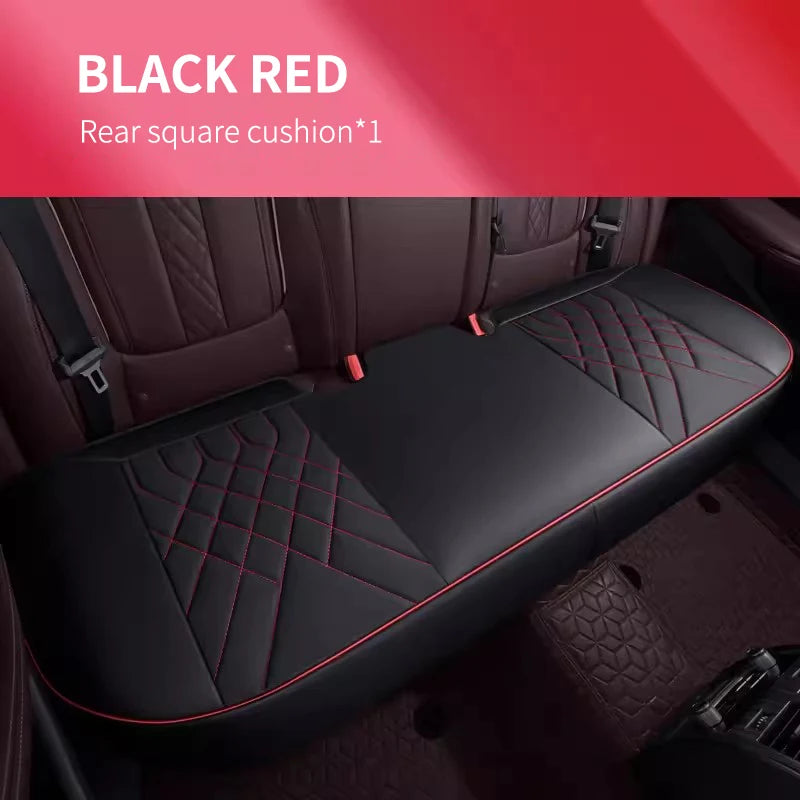 SEAMETAL Luxury Car Seat Cover Full-Wrapped Seat Cushion Wear-Resistant Anti Scratch Auto Seat Protector Universal for Sedan Suv