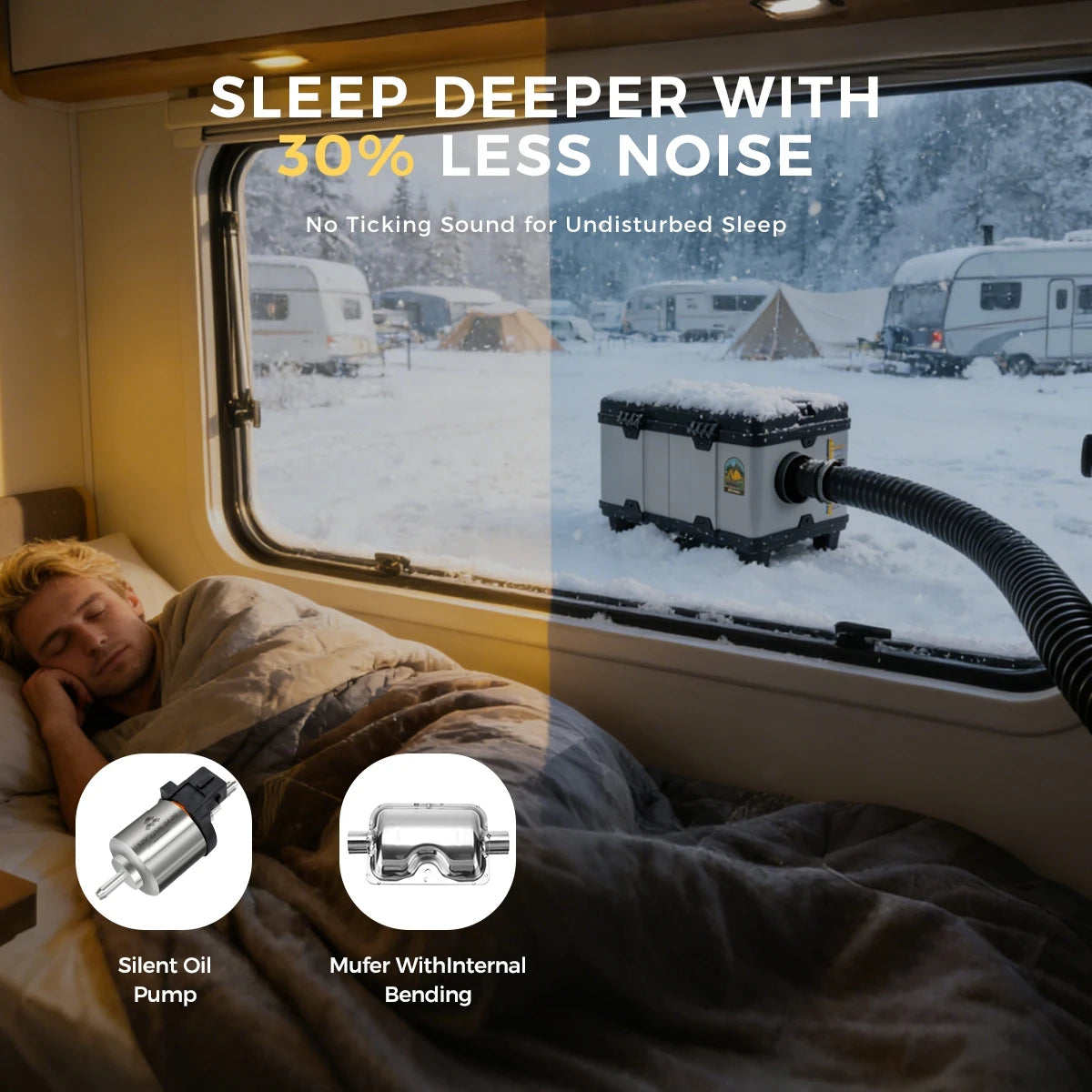 TB10 8KW Alet Kutusu Dizel Hava Isıtıcısı Termostat ve Kablosuz Denetim ile