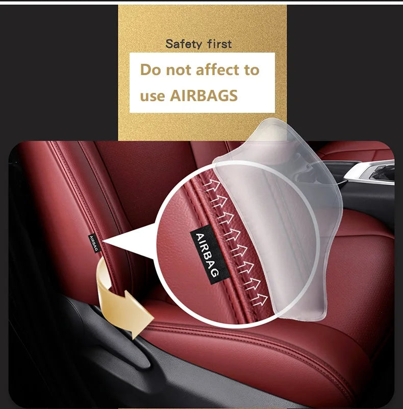 Індивідуальні чохли на сидіння автомобіля Mustang повний комплект