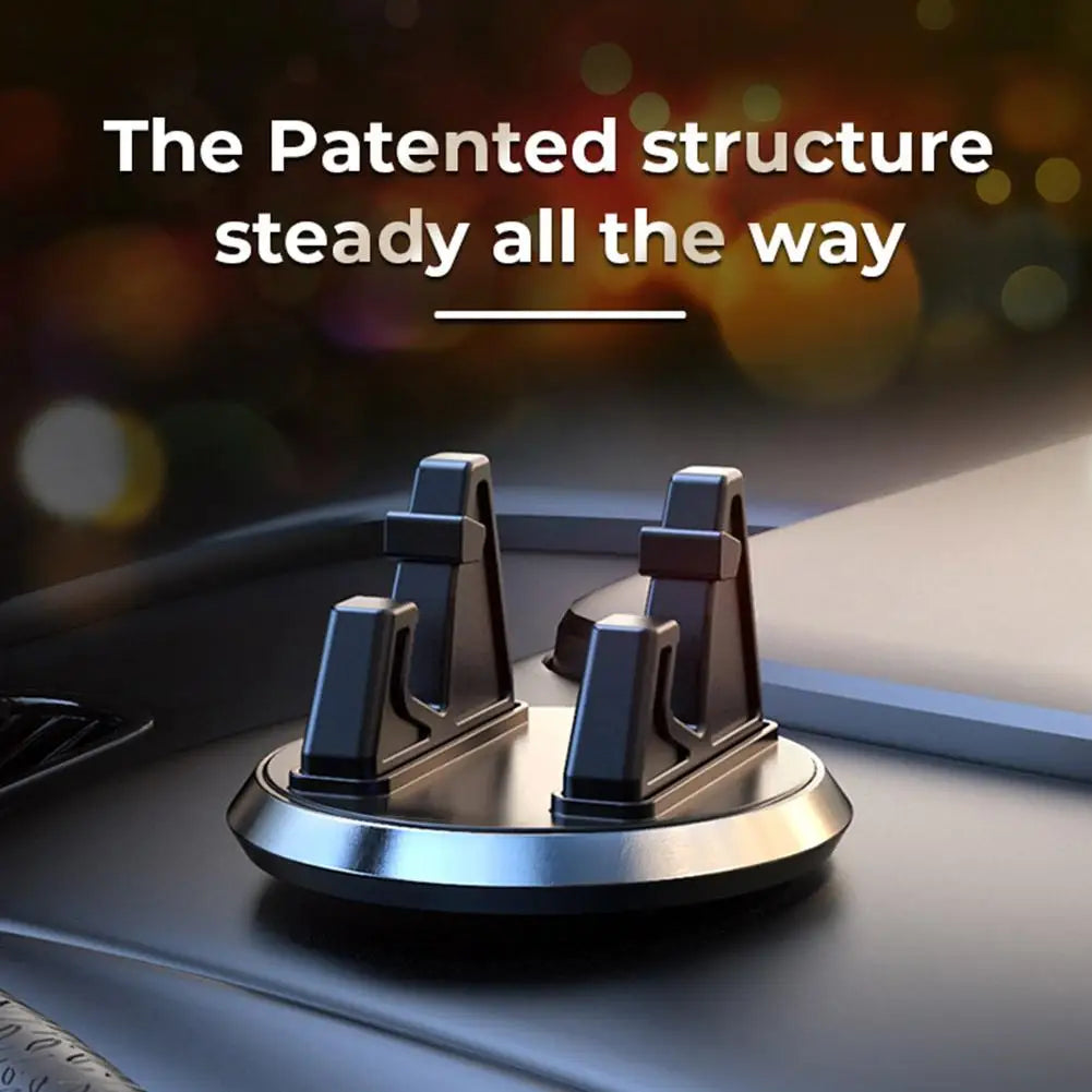 360° Dashboard Phone Stand with Non-Slip Pad