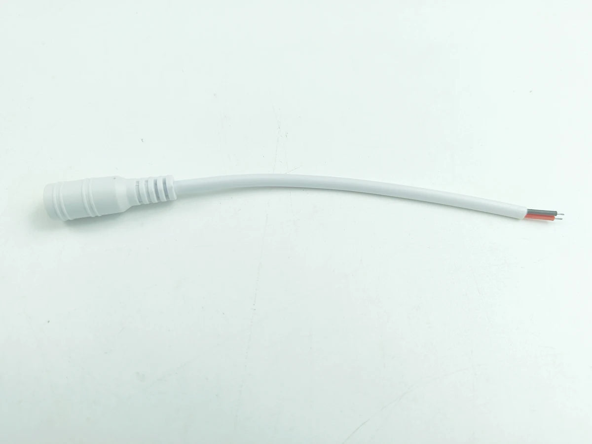 1/5/10 Pcs 5.5x2.1mm DC Male Female Power Plug Cable Wire Jack Adapter Connector for CCTV Single Color 3528 5050 LED Tape Light 