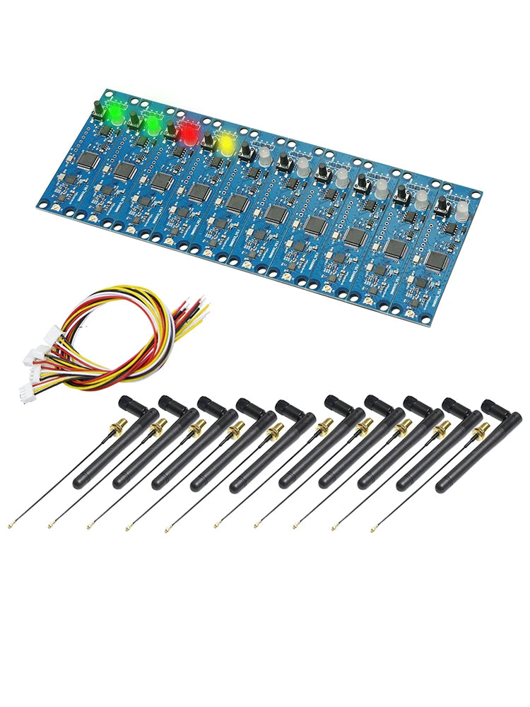 Transmisor y receptor DMX inalámbrico de 2,4 GHz