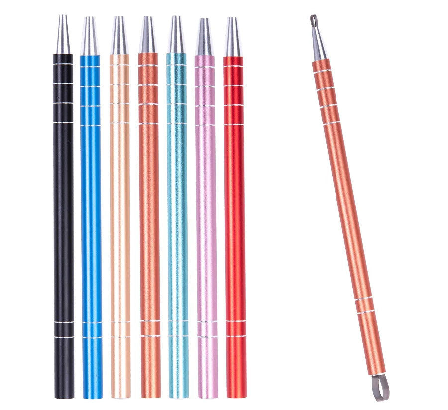 Præcisionsbarberingssæt med blade og pincet