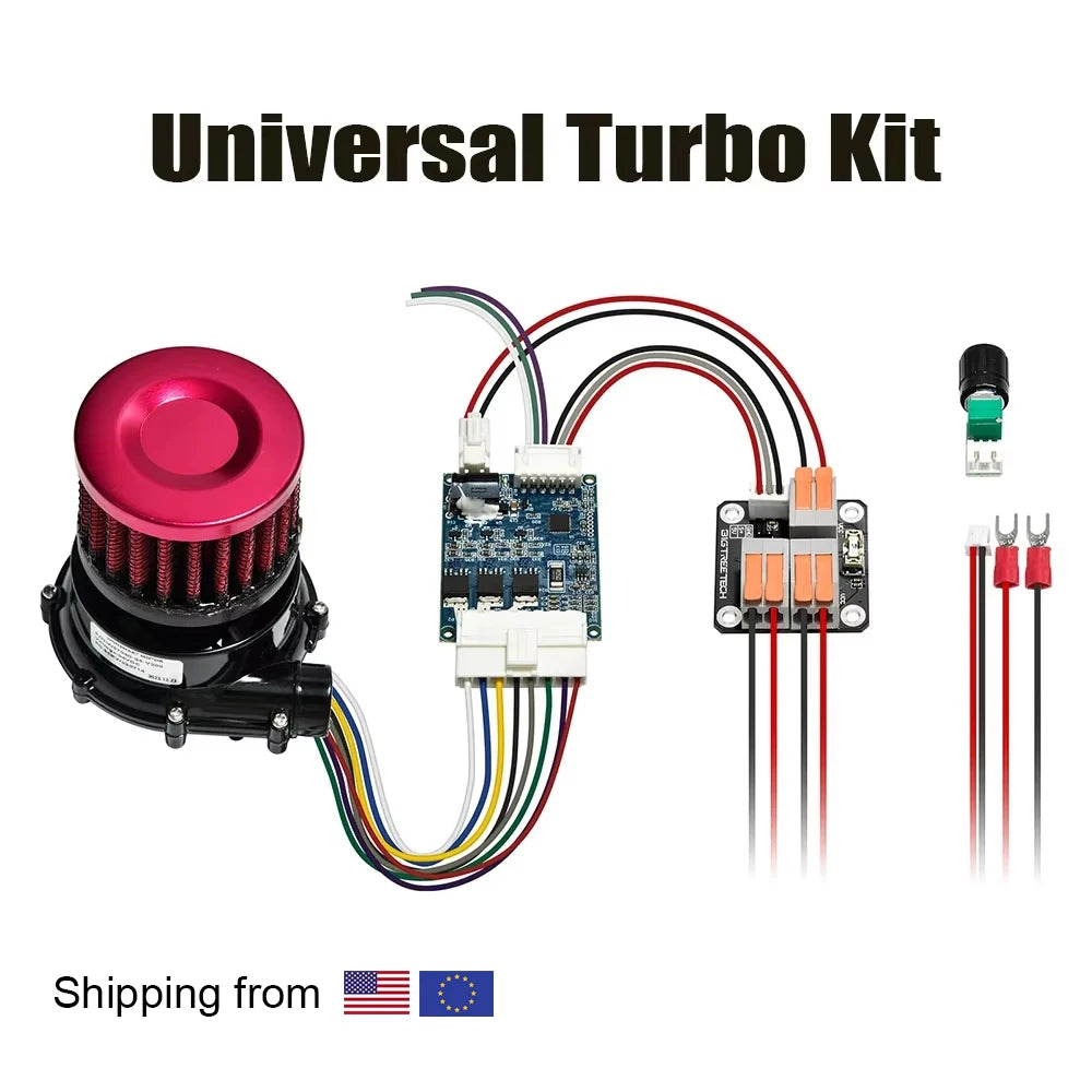 Universal Turbo Kit WS7040 24V Blower Fan for 3D Printer Cooling