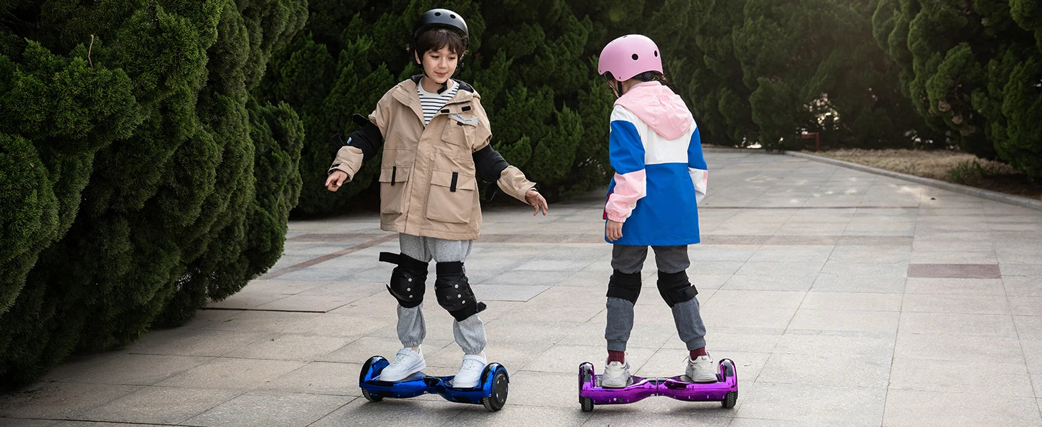 RCB Hoverboard s Bluetooth reproduktorem a LED světly
