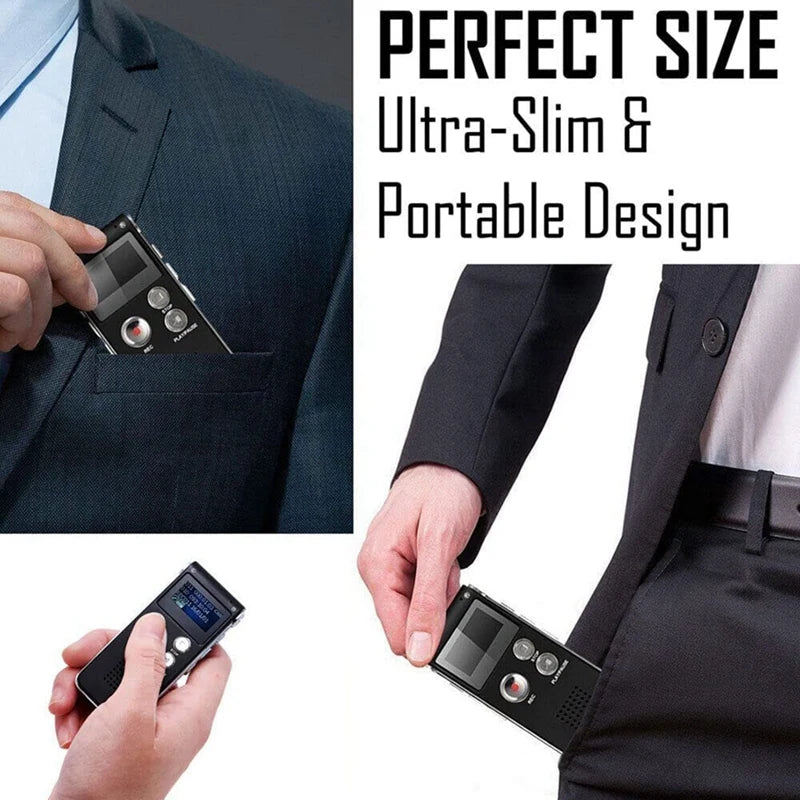 Mini USB Voice Recorder - Memory Options