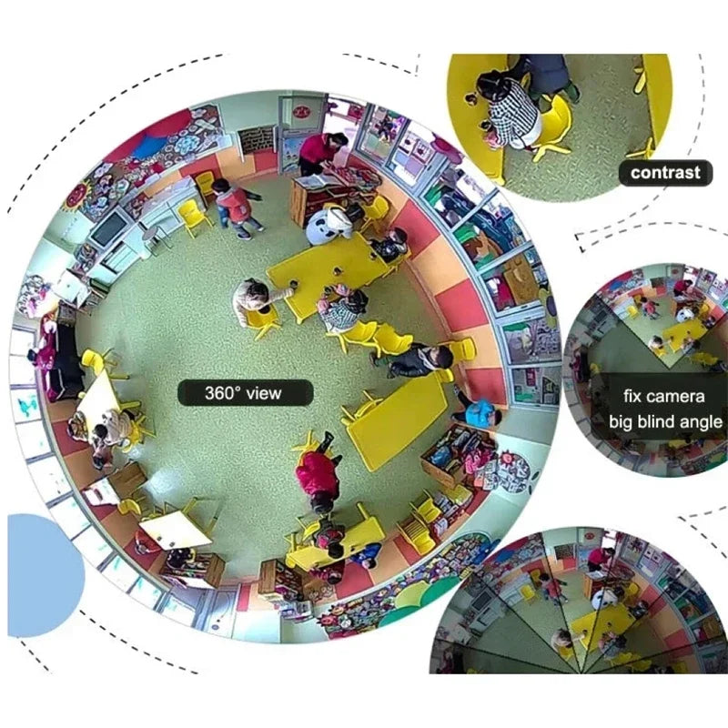 V380 Pro WiFi panoráma kamera 1080P biztonsági kamera