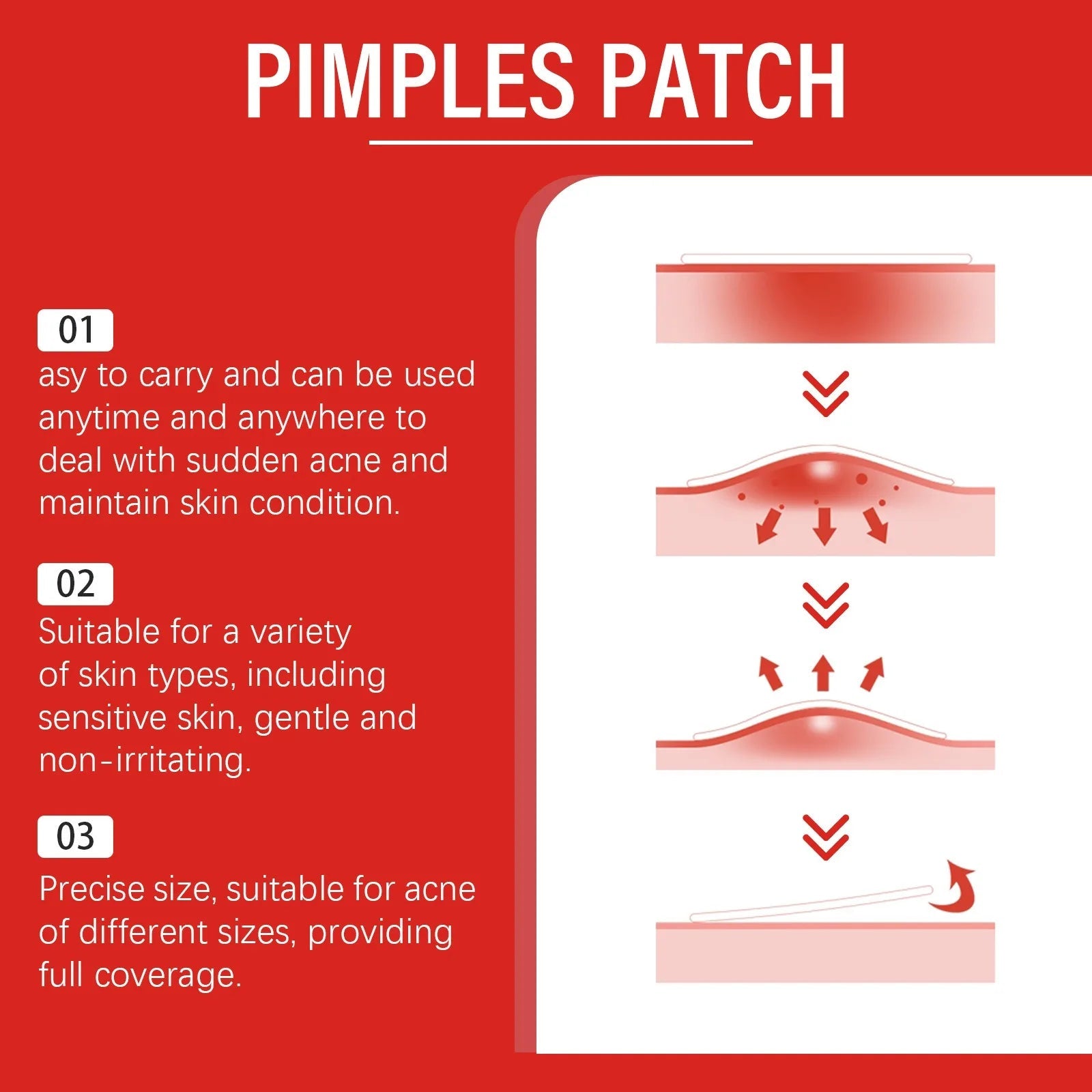 200pcs Star Acne Pimple Patches Colorful Breathable Removal Pimple Absorb Secretions Anti Infection Concealer Makeup Skin Care 