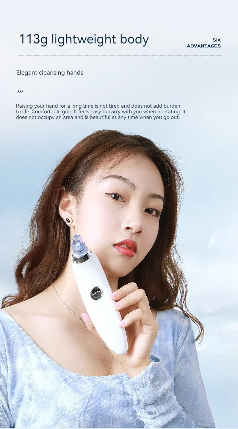 Elektrisk fjernelse af hudorme porerensningsværktøj