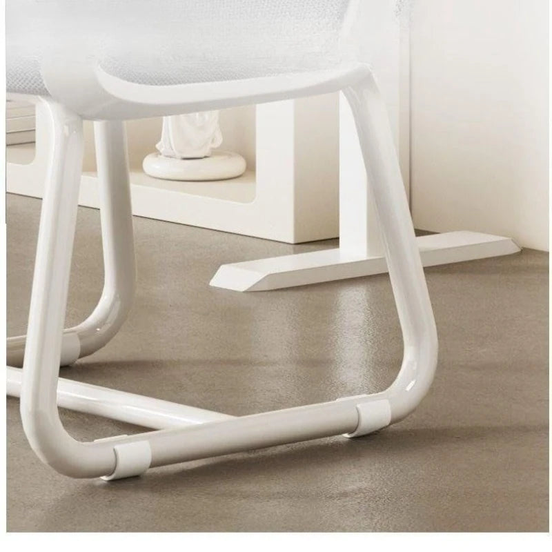Cushioned Metal Frame Office Chair for Desk, Study, and Dorm Use