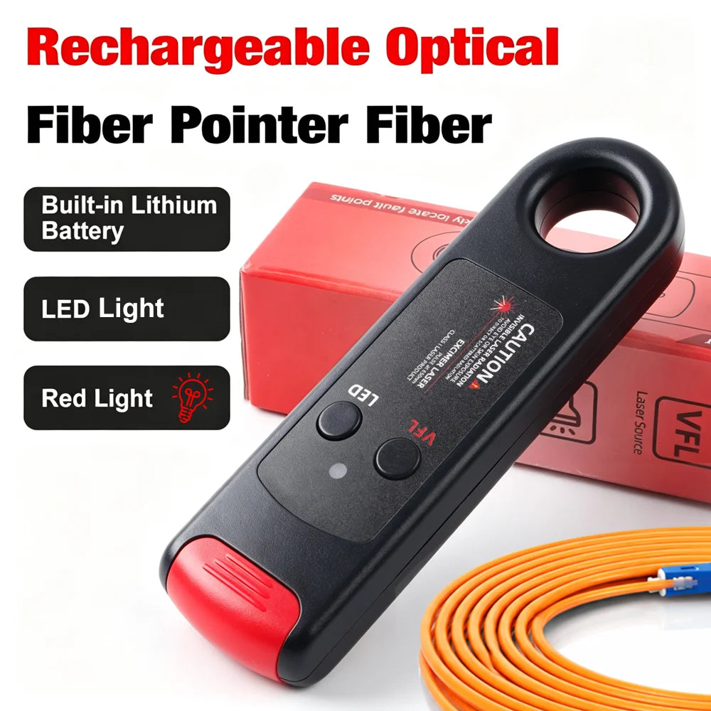 USB-C Rechargeable Fibre Visual Fault Locator