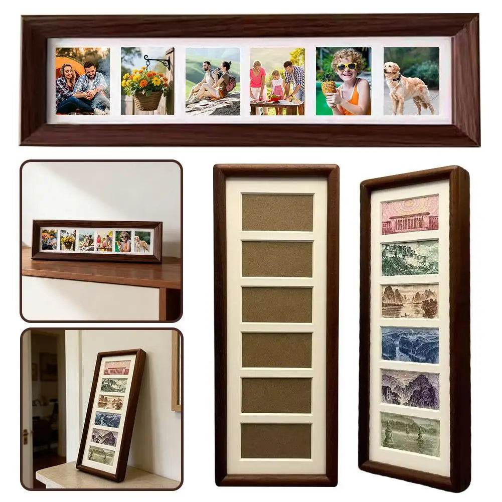 Six-Photo Desktop Display Frame