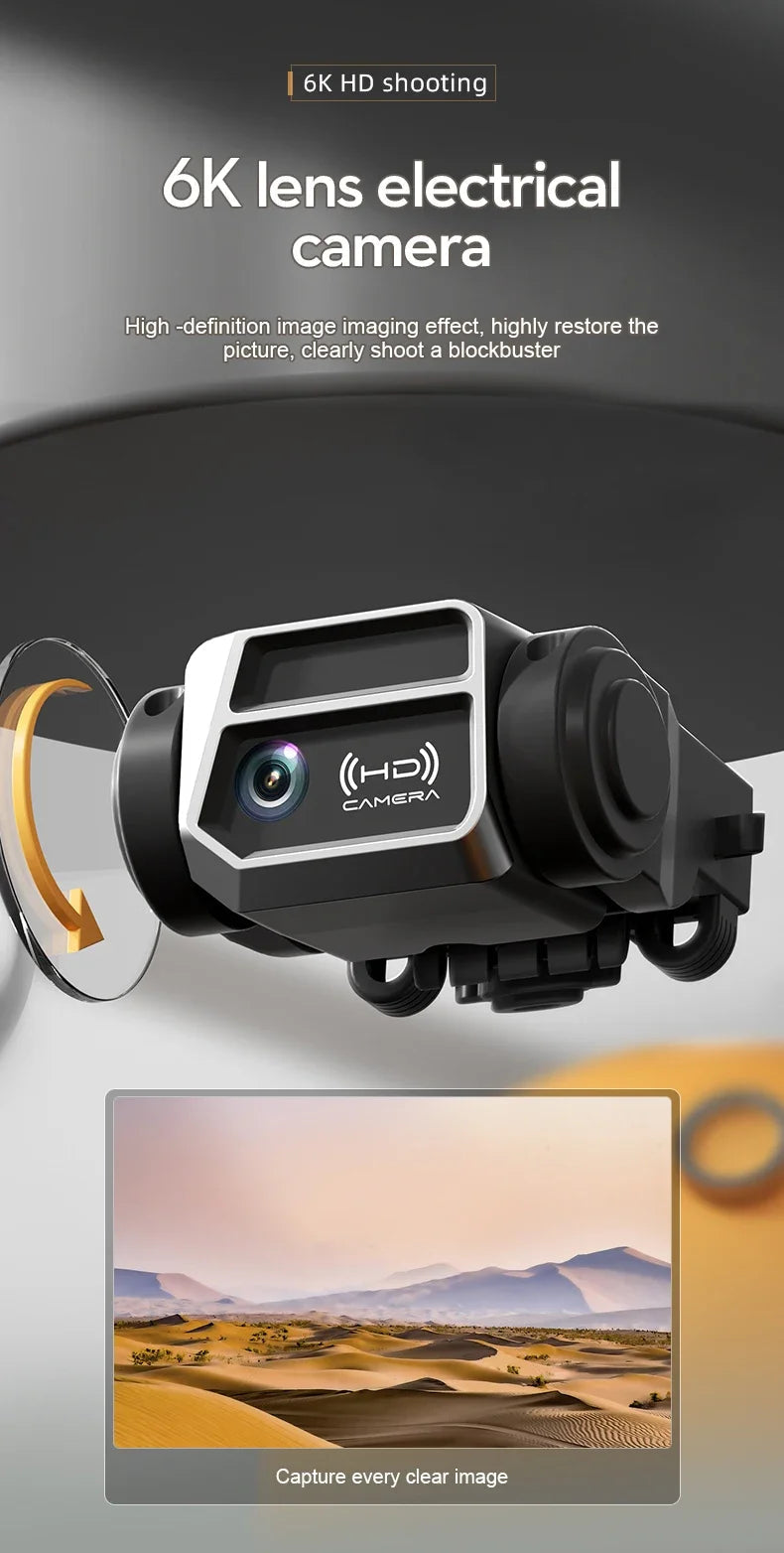 S2S Mini Drone 4k 8K HD Camera Obstacle Avoidance Aerial Photography Brushless Motor Foldable Rc Quadcopter Kid Toy 