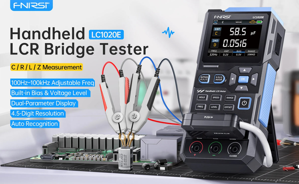 LC1020E Portable LCR and ESR Meter