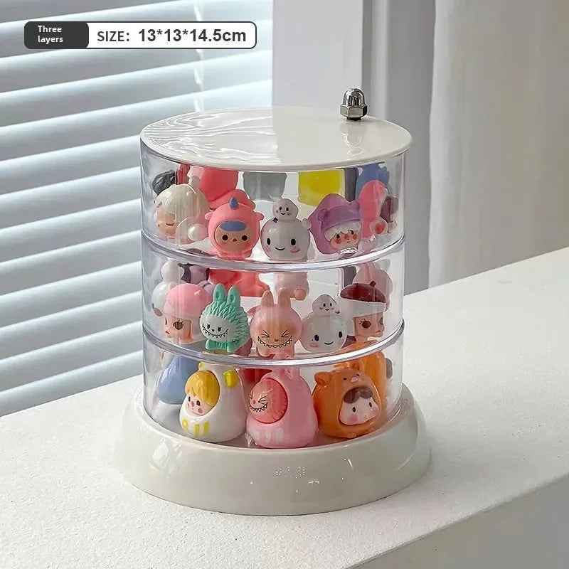 Rotating Multi-Layer Storage Box for Jewellery and Small Items