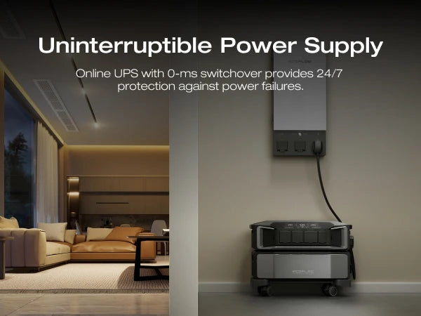 ECOFLOW Power Station DELTA Pro Ultra with Extra Battery, 120/240V 7200W AC Output, 12kWhLifepo4 Home Battery Backup Expandable