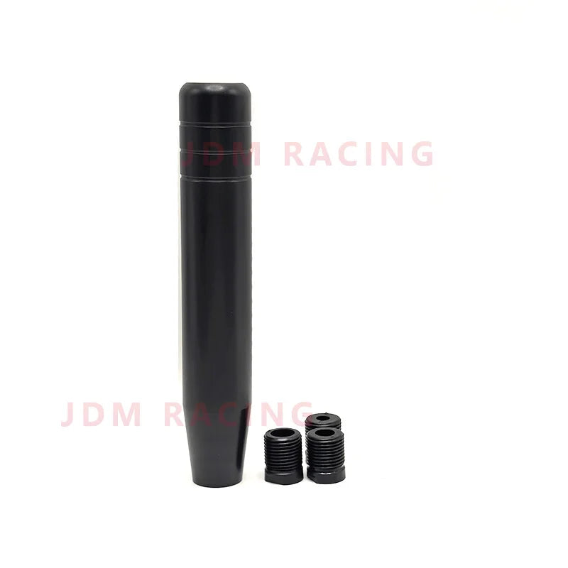 Universal Auto 13cm 18cm Length Manual Car Gear Shift Knob Aluminum Gear Shift Knob Racing Car Shift Gear Knob With 3 Adapters