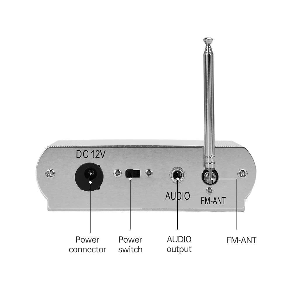 12 V Bluetooth Audio Decoder Module with Remote
