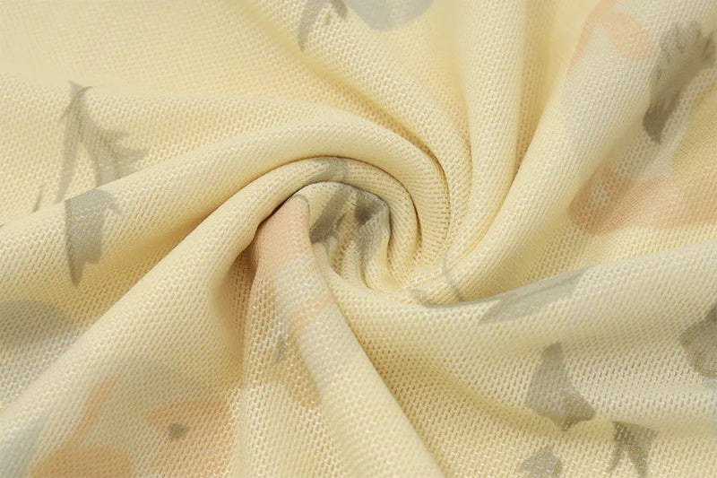 Cryptographic Summer Floral Print Plunge Maxi Dress Outfits Sexy Backless Fairy Sun Dresses Vacation Beachwear Vestido Coquette 