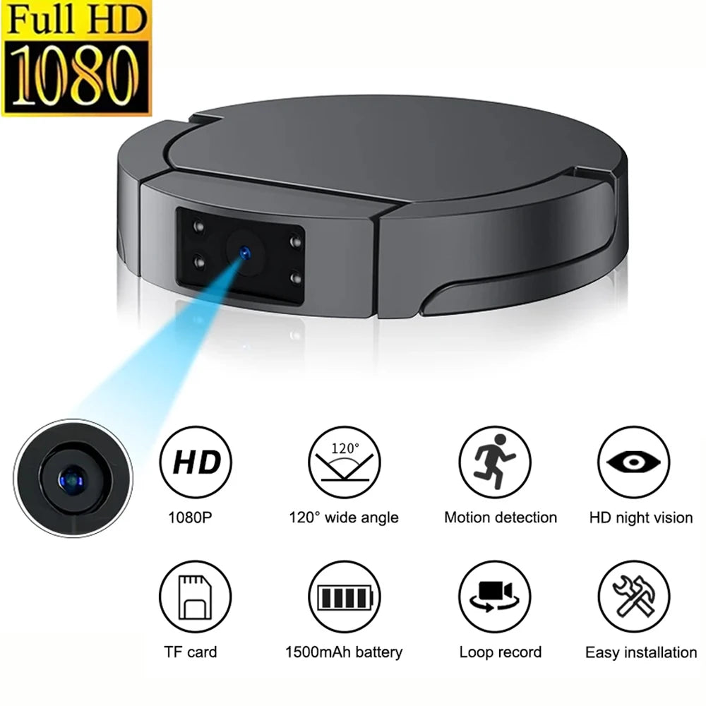 1080P HD Mini Camera  Small Digital Video Recorder Portable Cameras Motion Detection 10Hours Hide DVR Camcorders No Wifi Cam