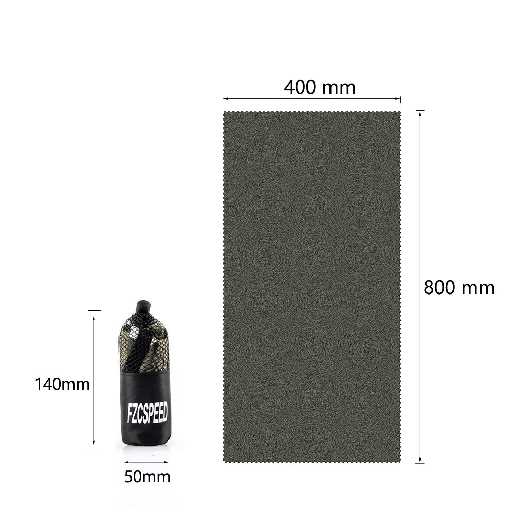 Seyahat, Spor ve Açık Hava Kullanımı İçin Hızlı Kuruyan Emici Banyo Havlusu