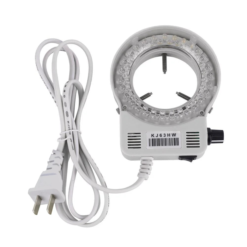 Adjustable Microscope Lighting: LED Ring or Twin-Arm Lamp