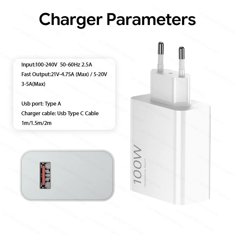 USB Charger and USB-C Cable Options for Xiaomi Phones