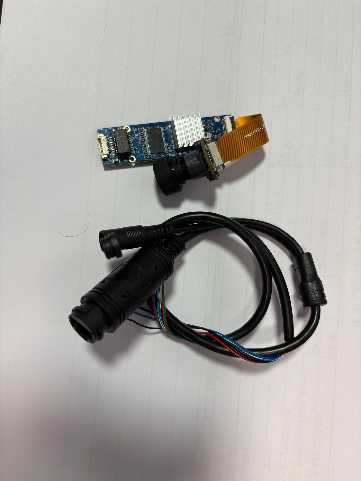 12MP 4K IP Camera Board Module with 3.6mm Lens