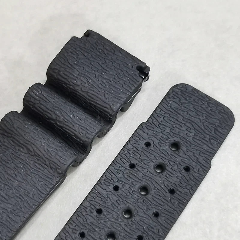 Rubber Watch Strap, 20/22/24mm Options