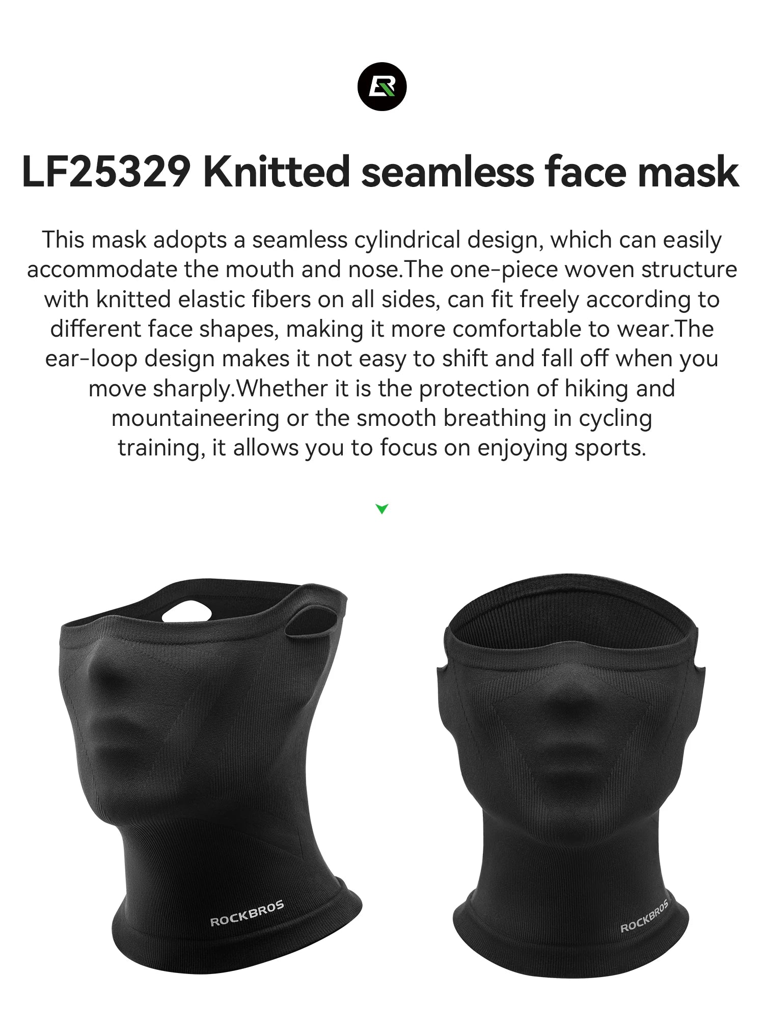 Cycling Face Mask Bandana Warmer for Outdoor Use