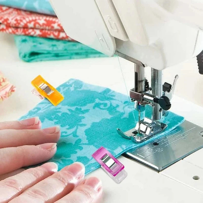 50 ADET Kumaş, Kapitone, El Sanatları ve Kağıt Kullanımı için Dikiş Klipsi