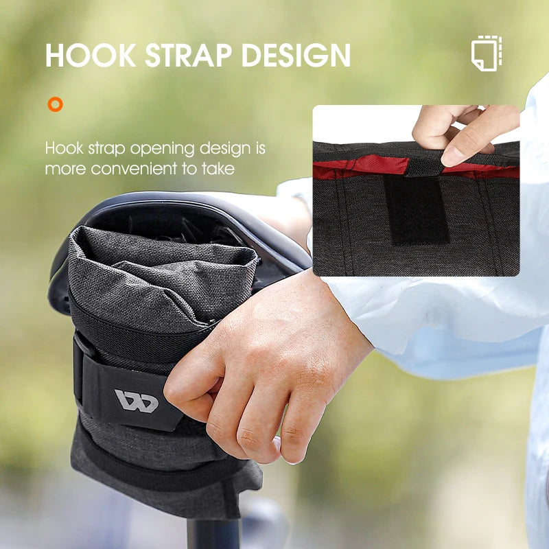 Foldable Bicycle Tool Bag for Saddle or Top Tube