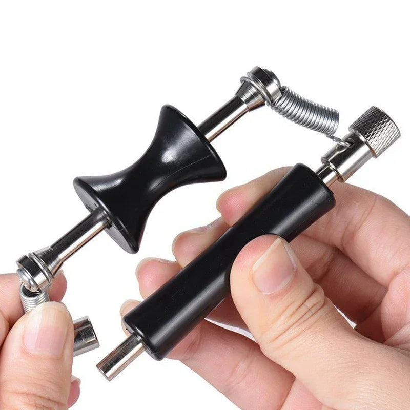 Rolling Guitar Capo with Padded Contact Surfaces