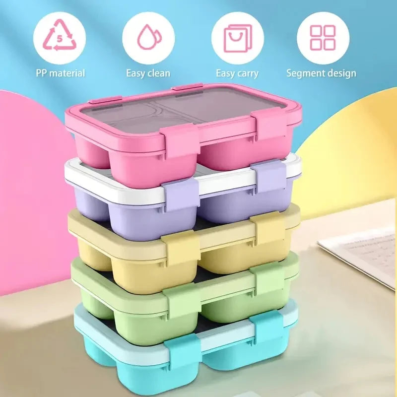 Stackable Lunch Box with Carry Handles